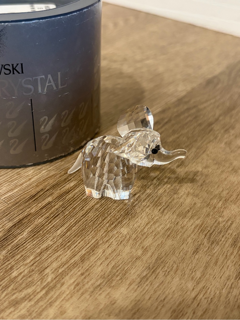Swarovski Silver Crystal Elephant Figurine